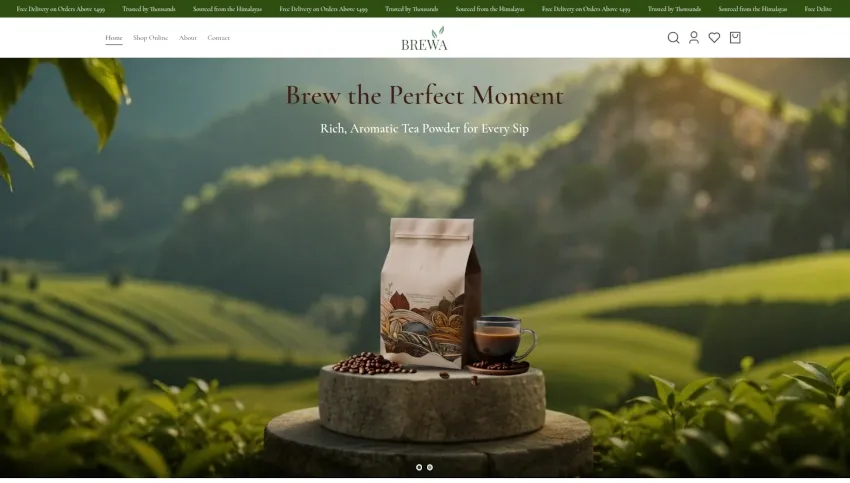 Brewa homepage