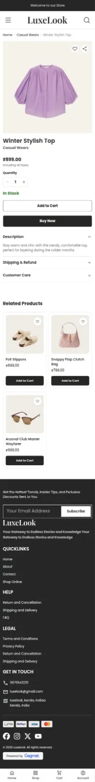 Luxe Look mobile 3