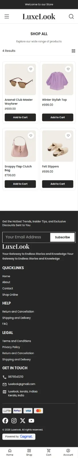 Luxe Look mobile 2